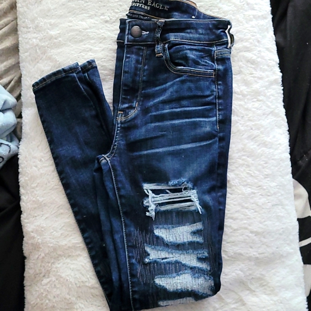 American Eagle super super stretch jeans